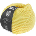 LANA GROSSA Cool Wool Big, Farbe 1028 Grüngelb, ein Knäuel mit 50 g